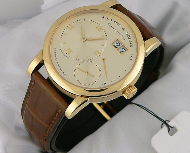 A. Lange and Sohne Lange 1 Yellow
(yellow hands)