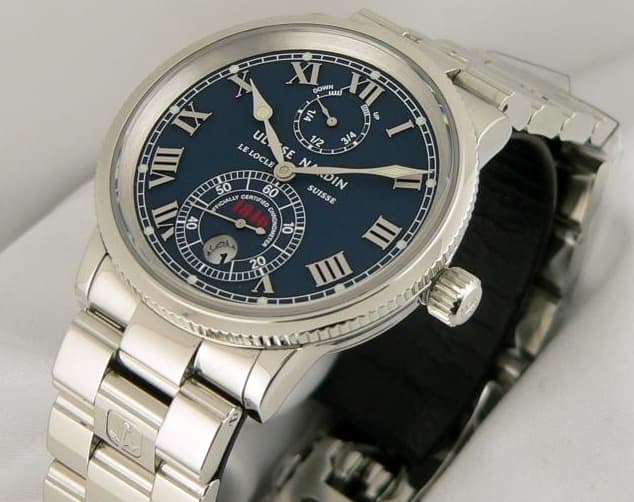 Ulysse Nardin Marine Chronometer 1846 Blue