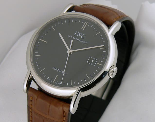 IWC Portofino steel Black