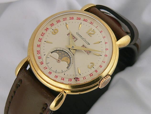 Jaeger LeCoultre Triple date Yellow Moon
Red Date
17021