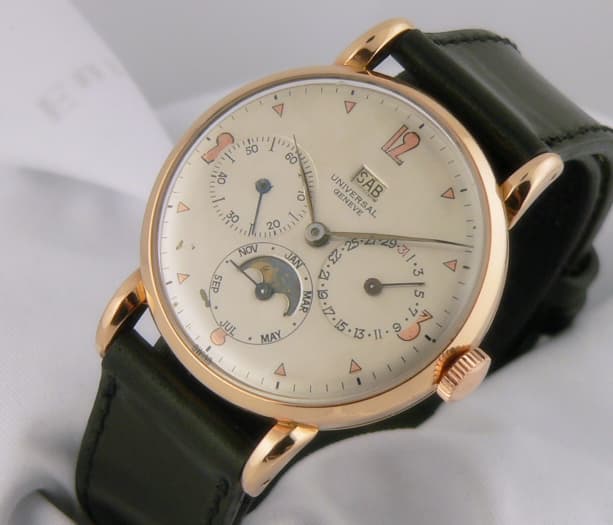 Universal Geneve Triple date Rose Moon
Portuguese Calendar
17036