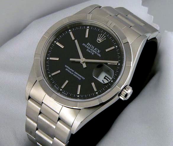 Rolex Oyster Date SS/SS
Black