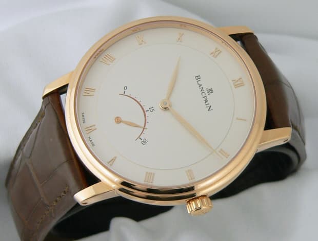 Blancpain Retro Second Rose