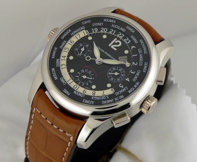 Girard Perregaux World Timer WW.TC Chrono Plat
LTD
