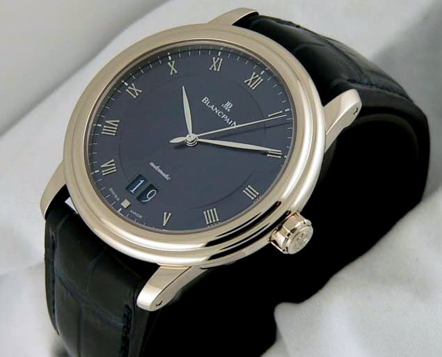 Blancpain Villeret Big Date WG
Blue
