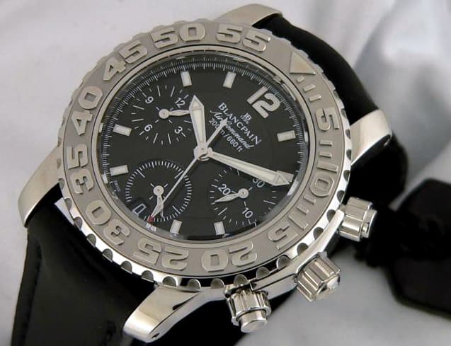 Blancpain Air Command SS/Rubber
Mid Size