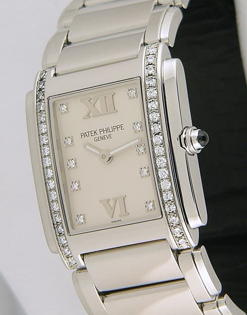 Patek Philippe Twenty-4 4910 SS/SS White
