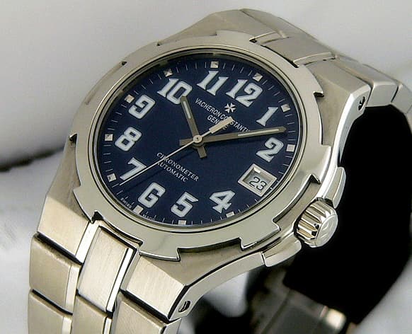 Vacheron Constantin Overseas SS/SS 
Blue
