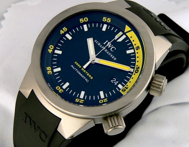 IWC Aquatimer 
Titanium Rubber