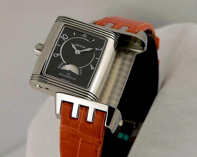 Jaeger LeCoultre GranSport SS/ Orange Strap