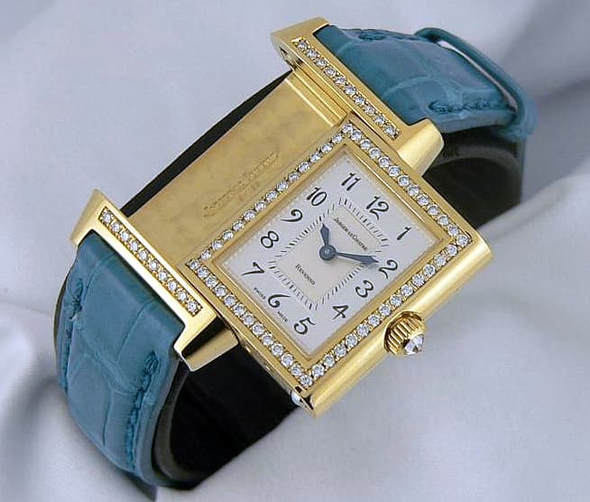 Jaeger LeCoultre Duetto Diamond YG/Strap
