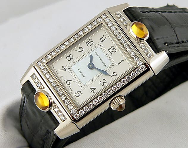 Jaeger LeCoultre Reverso Cabochons W.G/Honey