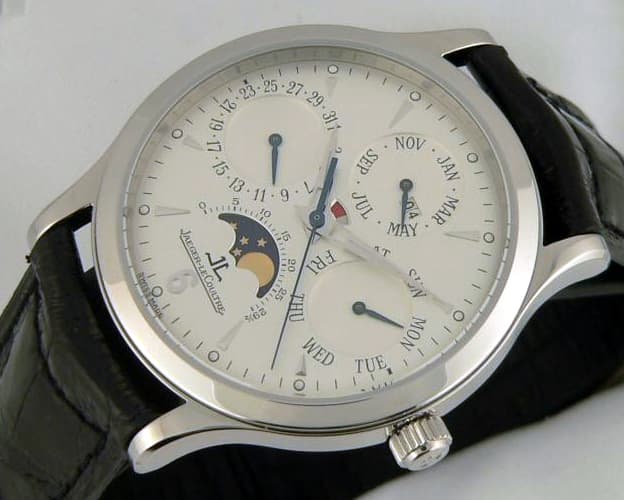Jaeger LeCoultre Master Perpetual Steel Silver