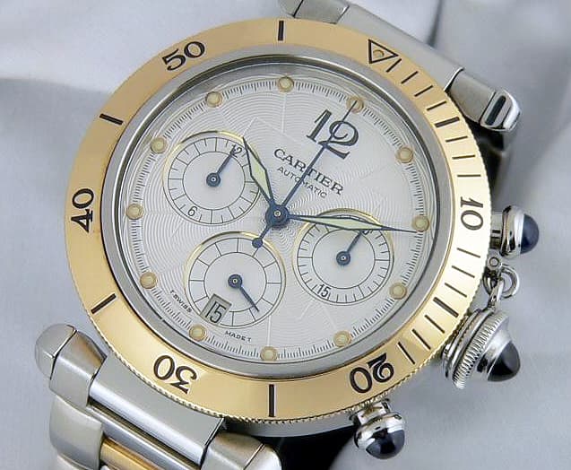 Cartier Pasha Chrono 2t/2t