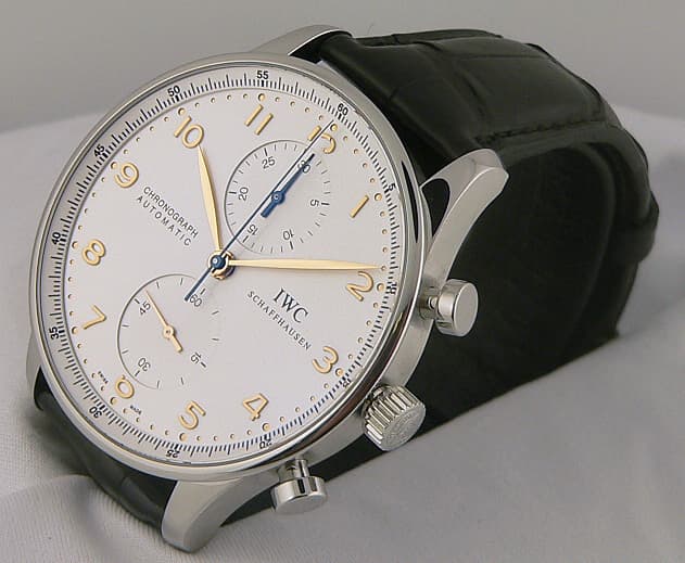 IWC Portugieser Chrono Steel White