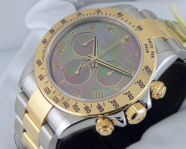 Rolex Daytona 2t 
Black MOP
(2005)