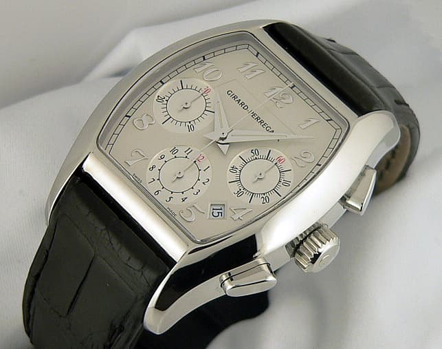Girard Perregaux Richville Steel Chrono
Silver