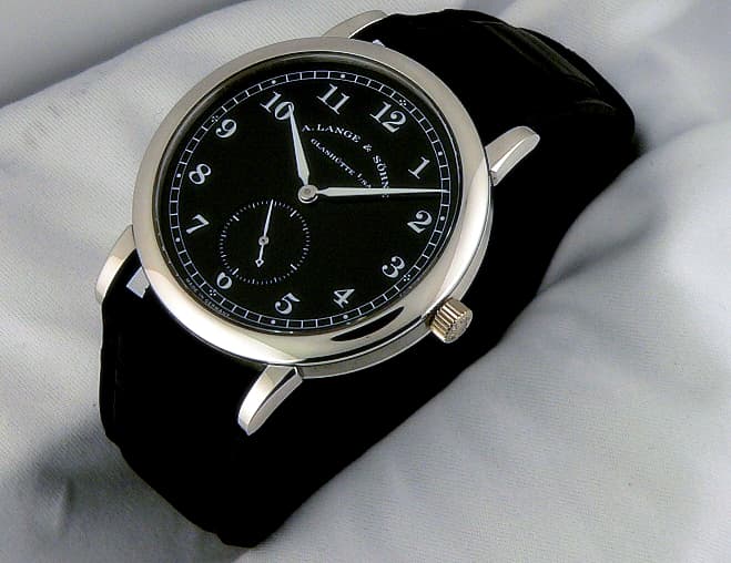 A. Lange and Sohne 1815 PT Black dial