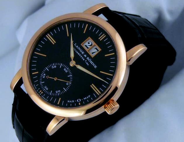 A. Lange and Sohne Langematik Date Rose
Black