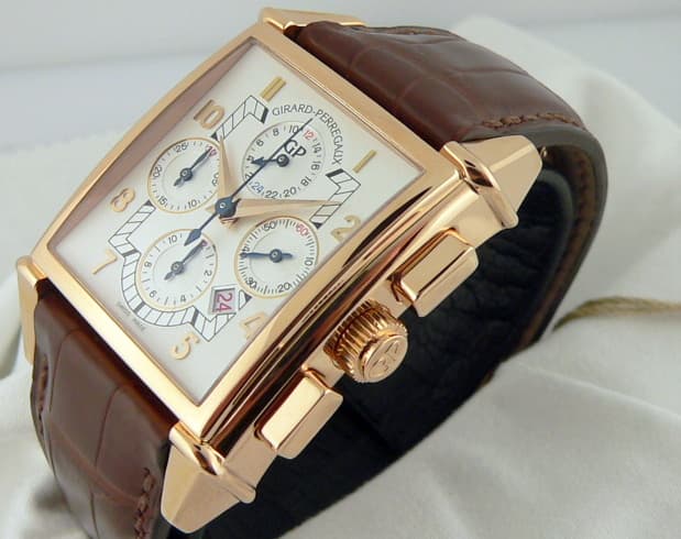 Girard Perregaux Vintage 1945 Chrono GMT Rose