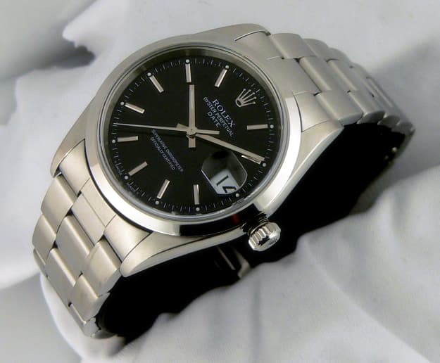 Rolex Oyster Date SS/SS
Black U Series