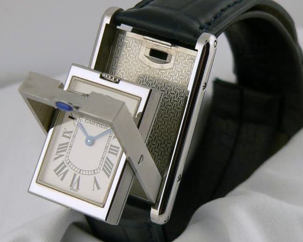 Cartier Tank Basculante
Steel 