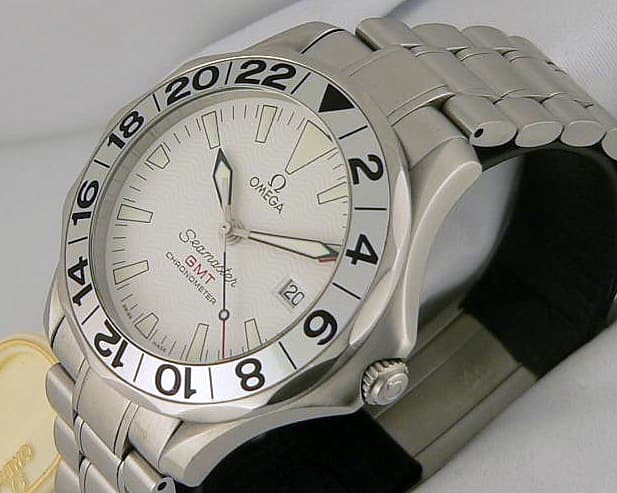 Omega Seamaster GMT White Dial