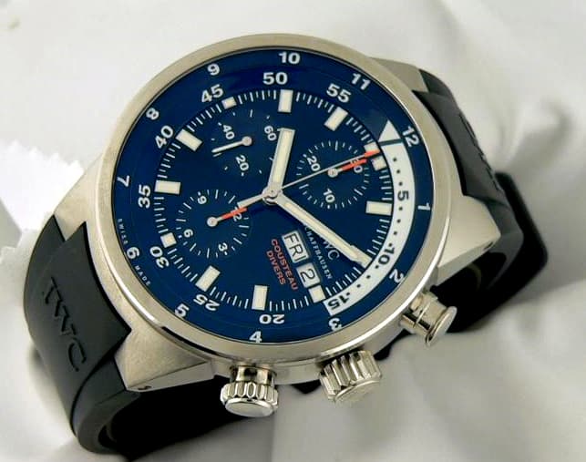 IWC Aquatimer Cousteau Divers
Blue/Blue Ltd