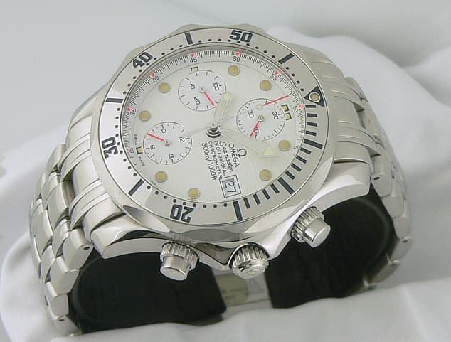 Omega Seamaster Chrono SS/SS
White