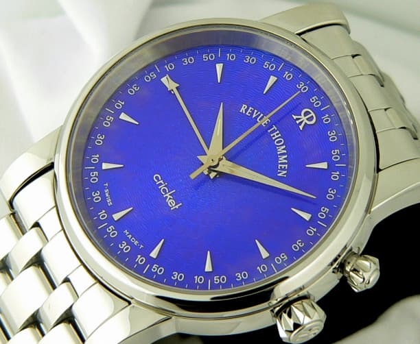 Revue Thommen Cricket Blue 
Enamel