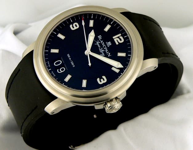 Blancpain Aqualung Rubber
Big Date


