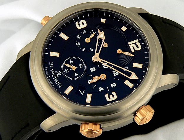 Blancpain Alarm titanium/Rose
