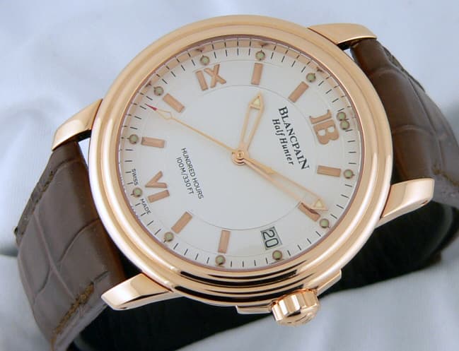 Blancpain Half Hunter Rose