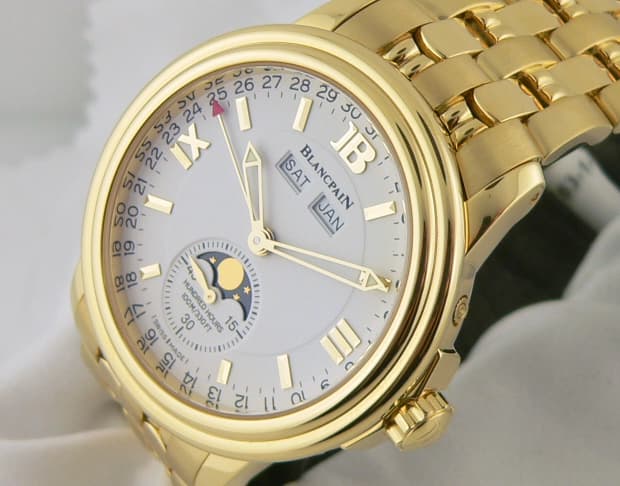 Blancpain Triple Date Moon 
YG/YG