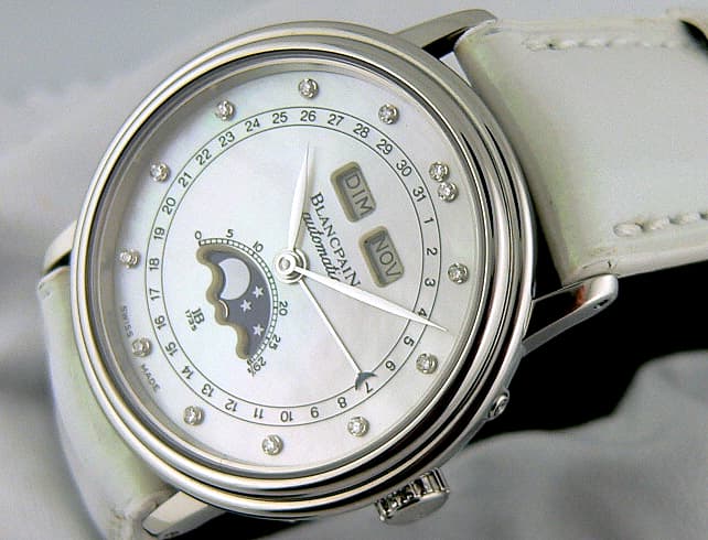 Blancpain Triple Date Moon Mop
LDS Diamond