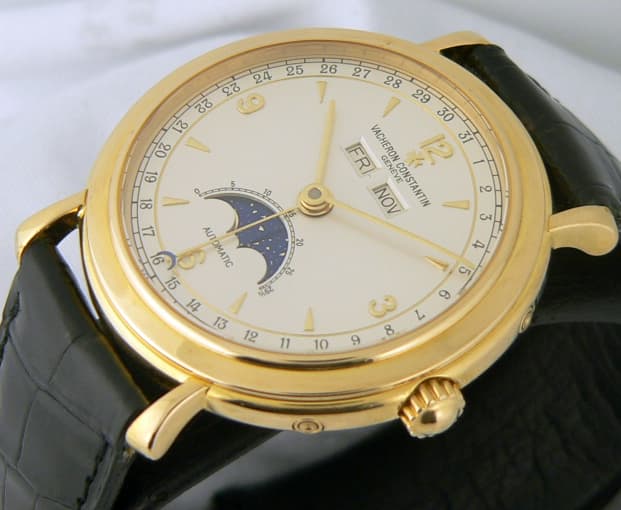 Vacheron Constantin Triple Date 
Moon Yellow