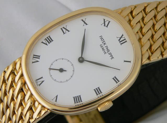 Patek Philippe 3987 Golden Ellipse
YG/YG

