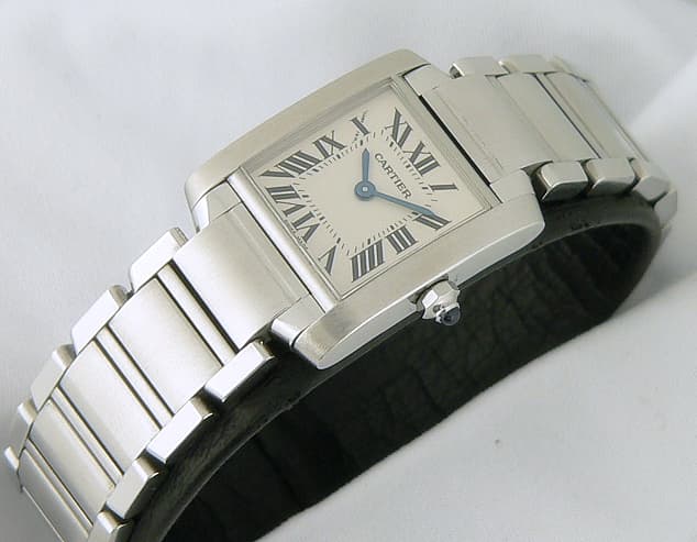Cartier Tank Francaise SS/SS Ld