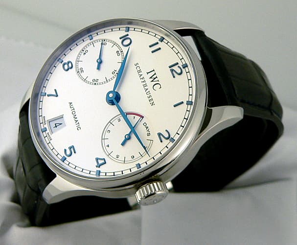 IWC Portugieser 5001 7 Days Steel White
