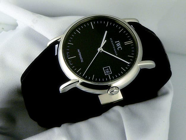 IWC Portofino steel Black