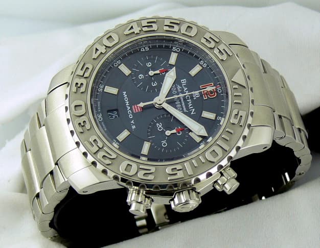 Blancpain Air Command Monaco Blue SS/SS