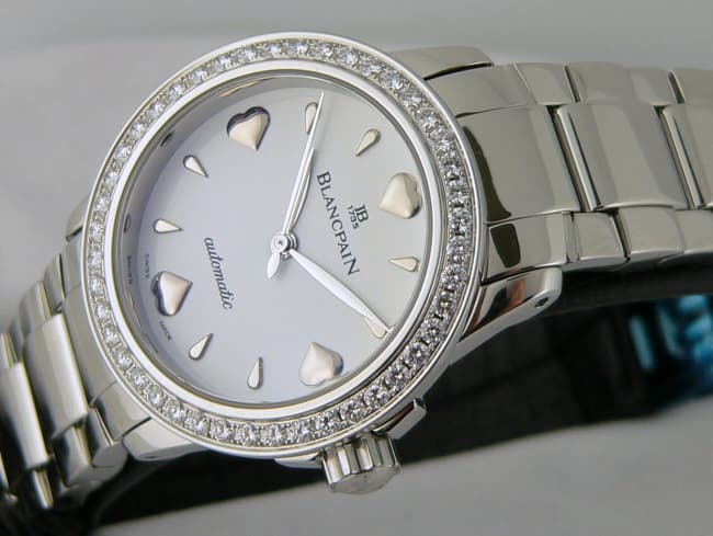 Blancpain 2102 SS/SS
Diamond Bezel
Heart 