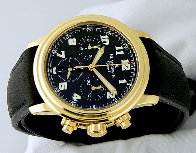 Blancpain 2185 YG
Black Dial