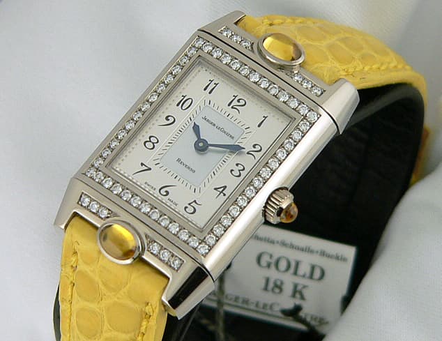 Jaeger LeCoultre Reverso Cabochons W.G/Yellow