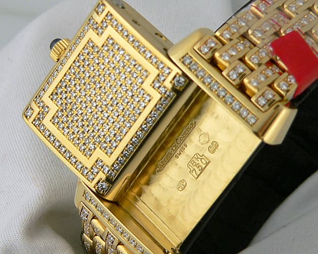 Jaeger LeCoultre Reverso Joaillerie YG/YG