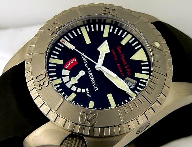 Girard Perregaux Sea Hawk II Pro Tita/Rubber