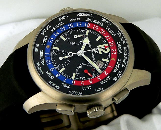 Girard Perregaux World Time WW.TC Chrono Titanium