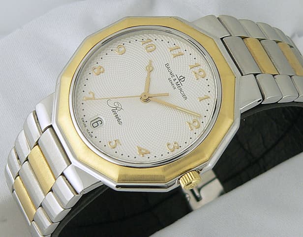 Baume & Mercier Riviera SS/18K