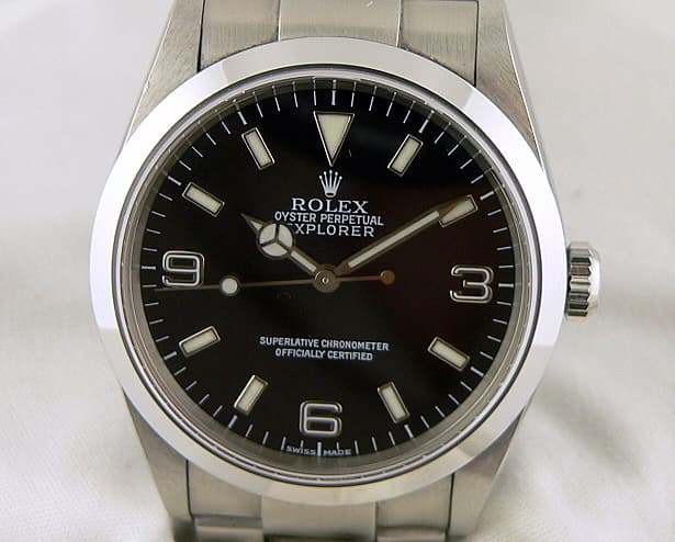 Rolex Explorer I Black


