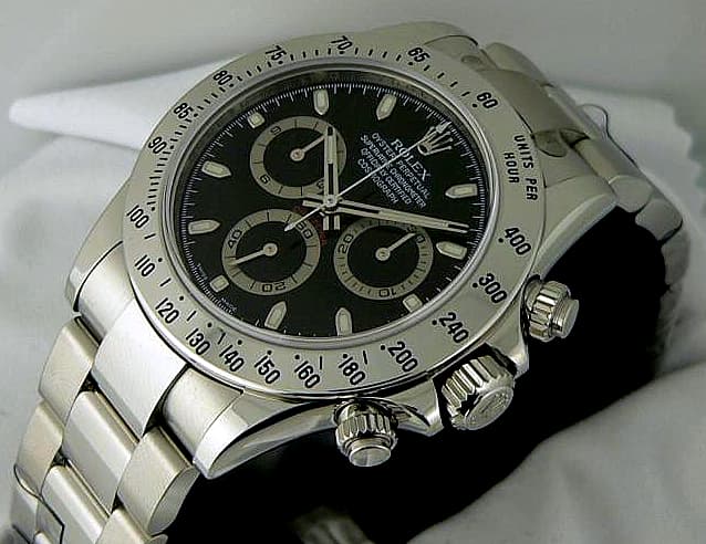 Rolex Daytona SS Black Dial
